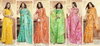 Trijoya Vol 2 By Vallabhi Printed Designer Chiffon Sarees Wholesale Shop In Surat